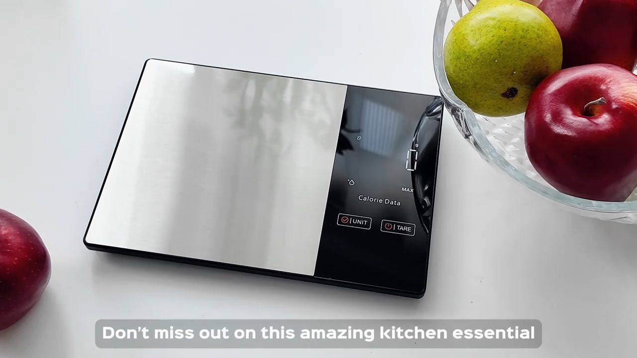 The Minister's Smart Nutrition Scale | Stainless Steel & App Sync