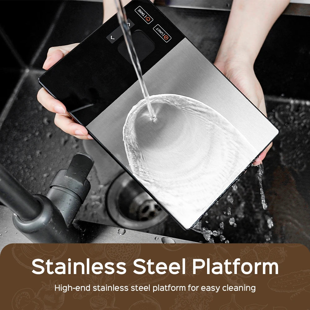 The Minister's Smart Nutrition Scale | Stainless Steel & App Sync