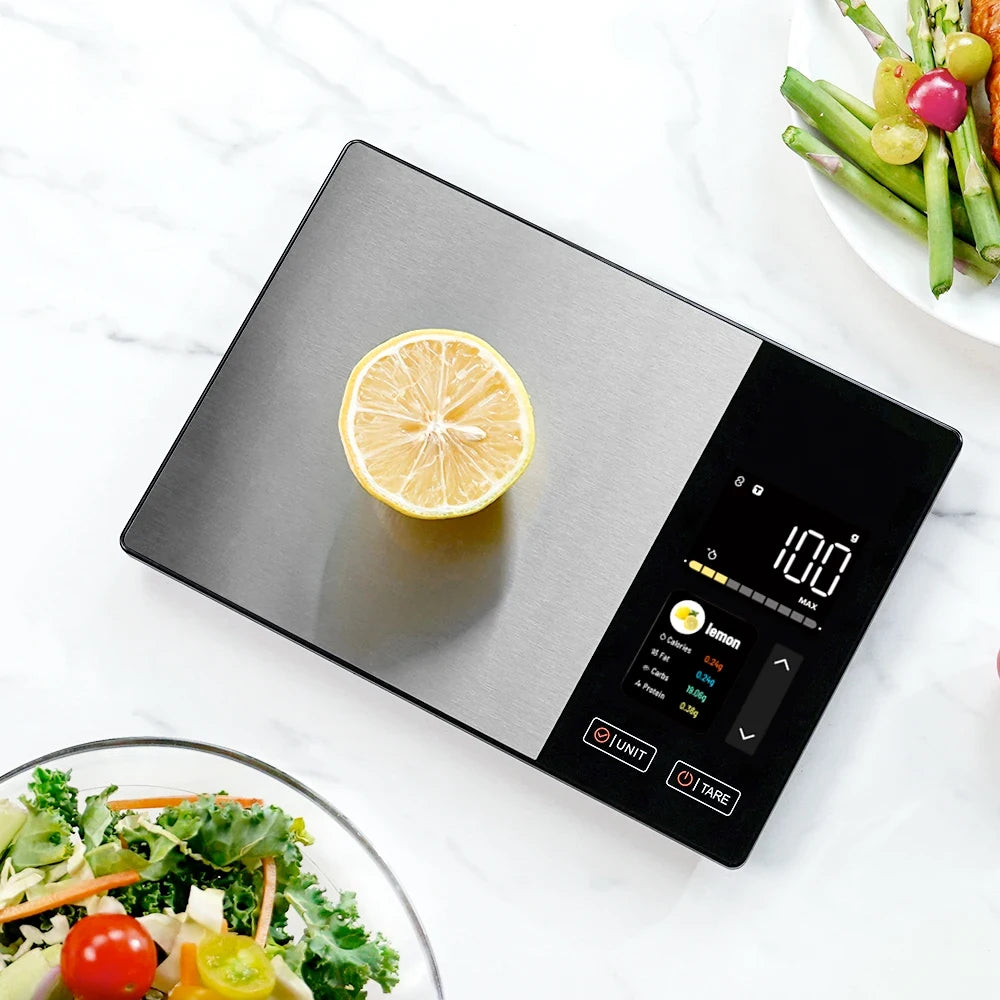 The Minister's Smart Nutrition Scale | Stainless Steel & App Sync